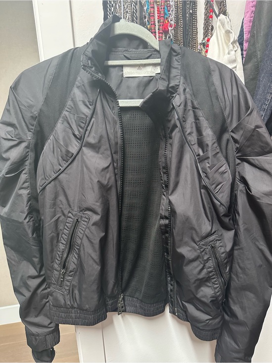 Stella McCartney Jackets & Blazers - Adidas by Stella McCartney Black Jacket | Lightweight Zip | Size S
